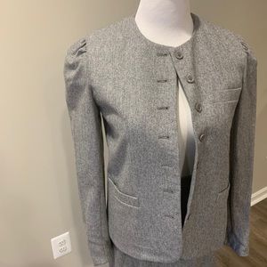 Gray 2 piece Ladies Vintage suit